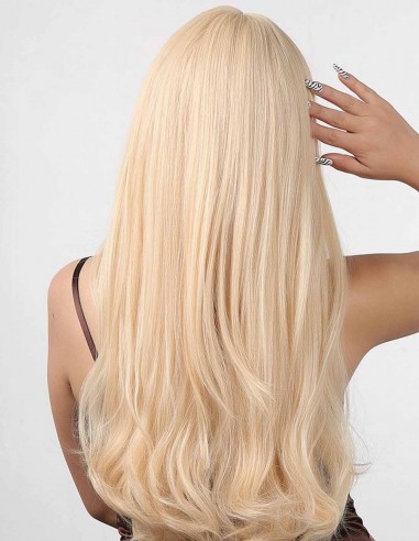 Peruca Naturala ANTONIA Blond Platinat