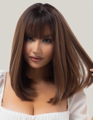 Peruca Naturala TERESA Saten Mediu