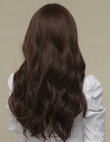 Peruca Naturala CARLA Saten Inchis