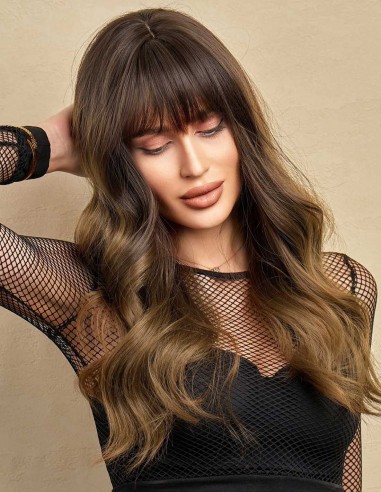 Peruca Naturala FRANCESCA Castaniu...