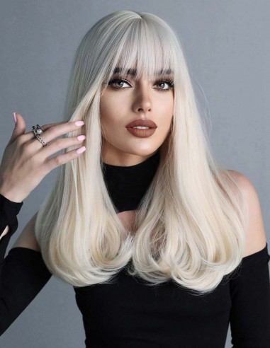 Peruca Naturala CRISTINA Silver