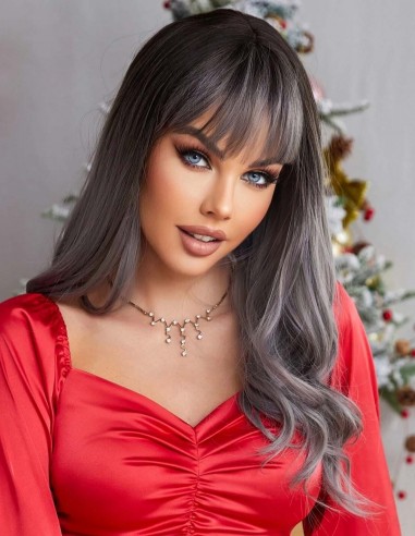 Peruca Naturala MELTEM Ombre 1/Gray