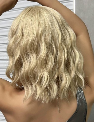 Peruca Naturala CORA  Blond Platinat Peruca Naturala CORA  Blond Platinat