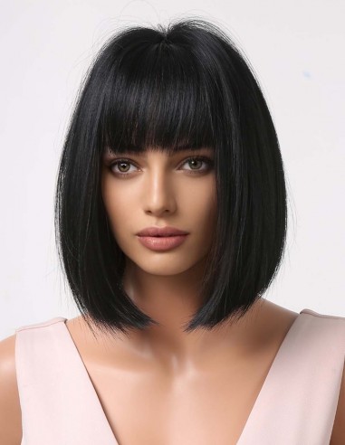 Peruca Naturala HEIDI Negru Intens Peruca Naturala HEIDI Negru Intens