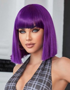Peruca Naturala GETA Purple 2