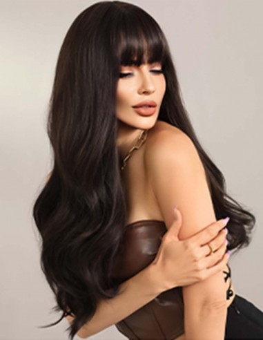 Peruca Naturala SOPHIA Negru Natural