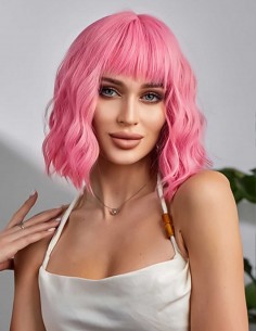 Peruca Naturala LYANA Pink