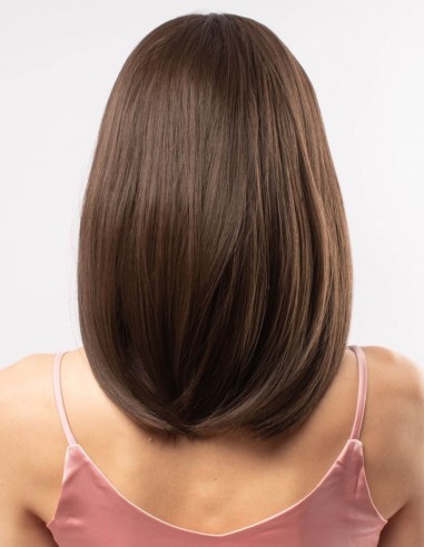 Peruca Naturala BYANCA Castaniu Inchis