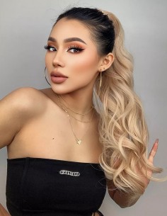 Coada LOOK NATURAL Blond Miere