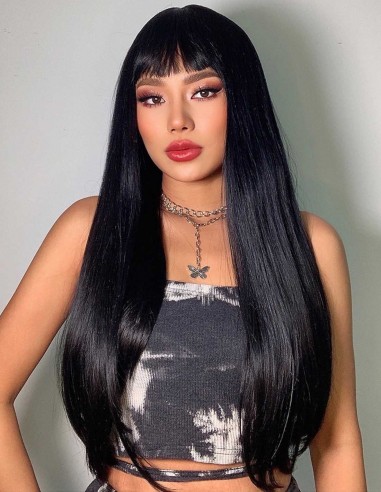 Peruca Buenobia KAROLA Negru Intens