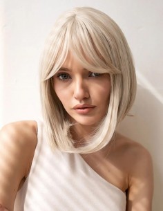 Peruca Naturala GALLIE Silver 2