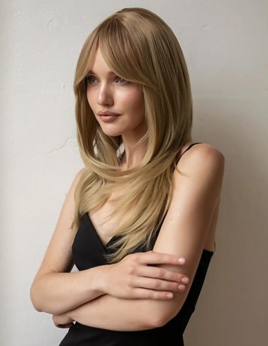 Peruca Naturala FAGGI Blond Miere