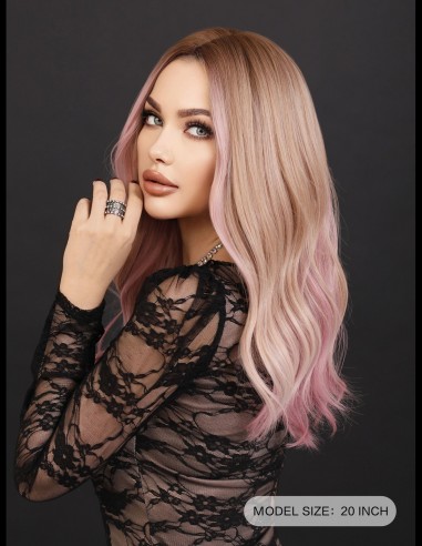 Peruca ARITINA Suvitat Pink