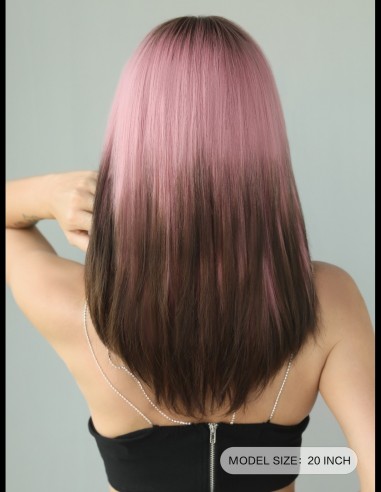 Peruca AMITA Ombre Pink