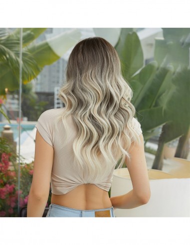 Peruca ALBINES Ombre Saten...