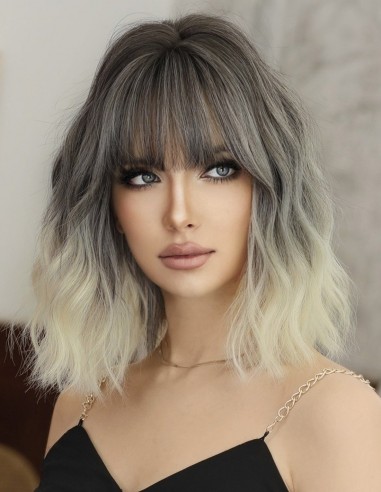 Peruca AISLIN Ombre Saten/Gray