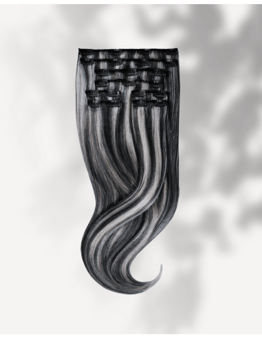 Extensii Clip-On Balayage 1-Gray Extensii Clip-On Balayage 1-Gray