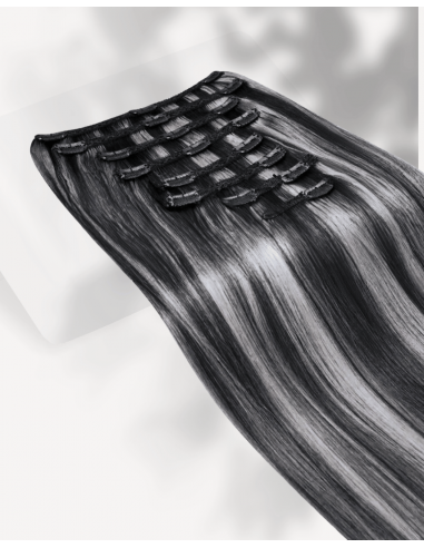 Extensii Clip-On Balayage 1-Gray Extensii Clip-On Balayage 1-Gray