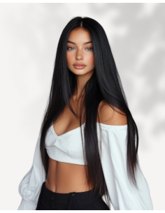 Extensii Tresă Negru Intens 1