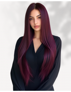 Extensii Tresă Mahon Rosu...