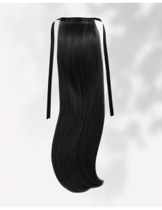 Coadă Păr Natural Negru... 2