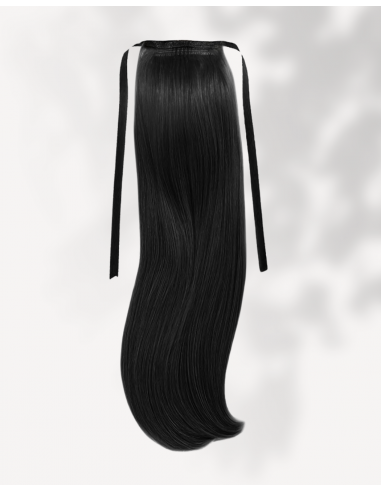 Coadă Păr Natural Negru Intens 1