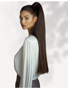 Coadă Păr Natural Saten...