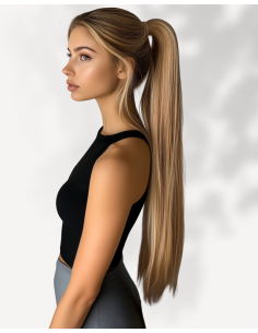 Coadă Păr Natural Saten...