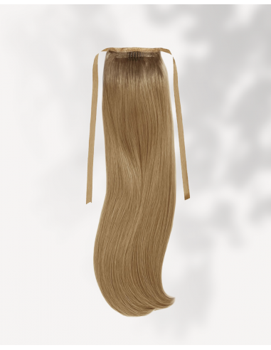 Coadă Păr Natural Saten Auriu 12 Coadă Păr Natural Saten Auriu 12