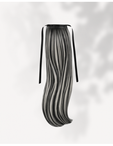 Coadă Păr Natural Suvitat 1-GRAY