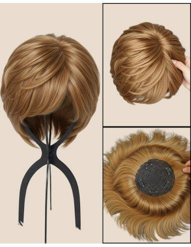 Topper pentru Alopecie Blond Miere