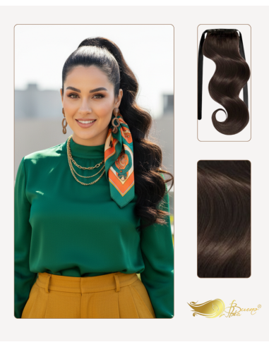 Coada Best Seller Castaniu Inchis