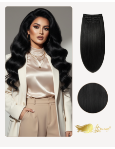 Extensii Clip-On Negru...