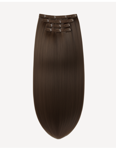 Extensii Clip-On Saten Inchis 2