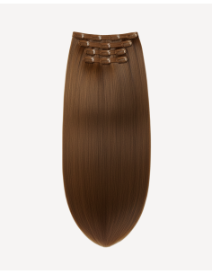 Extensii Clip-On Șaten Alună 8 2
