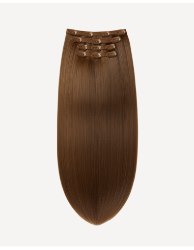 Extensii Clip-On Șaten Alună 8