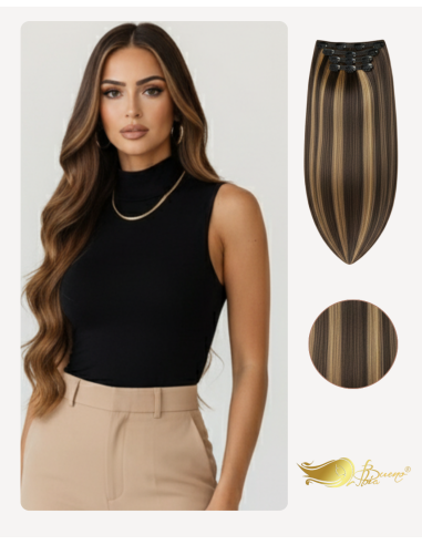 Extensii Clip-On Balayage 2-18