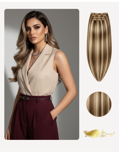 Extensii Clip-On Balayage 4-16