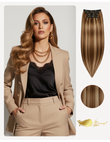 Extensii Clip-On Balayage 4-18