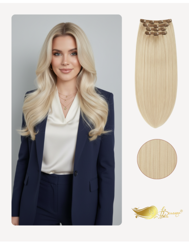 Extensii Clip-On Vanilla Blonde 60A