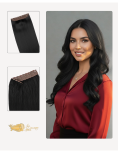 Extensii Tresă Negru Intens 1