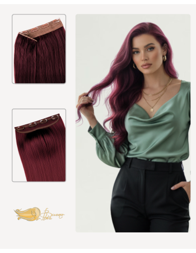 Extensii Tresă Mahon Rosu Inchis J99