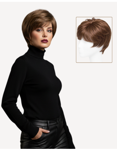 Topper pentru Alopecie Şaten Alună