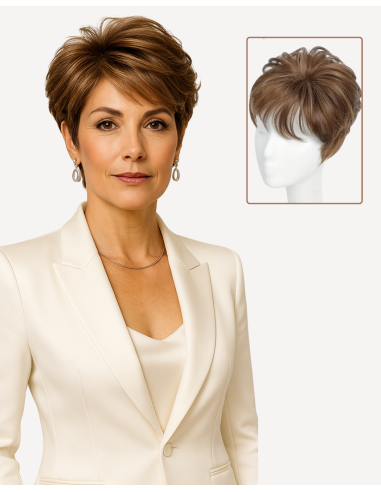 Topper pentru Alopecie Şaten...