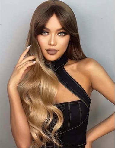 Peruca ANCA Ombre Saten Deschis/...