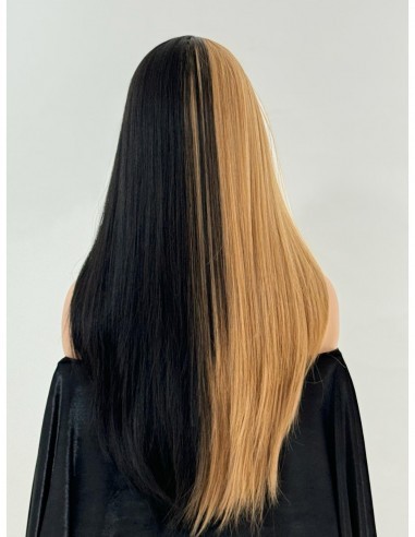 Peruca CHABELA Negru Intens/Blond Miere