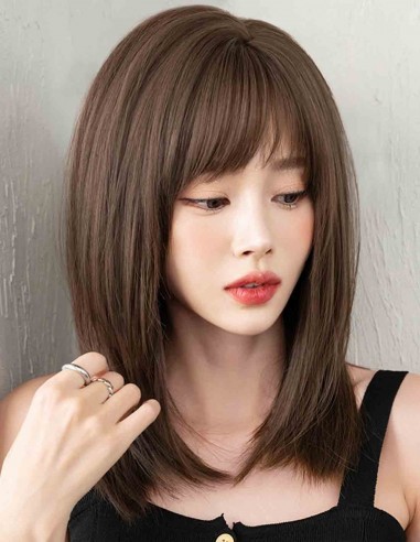 Peruca CLASSY Saten Ciocolatiu