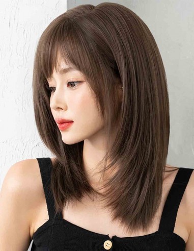 Peruca CLASSY Saten Ciocolatiu