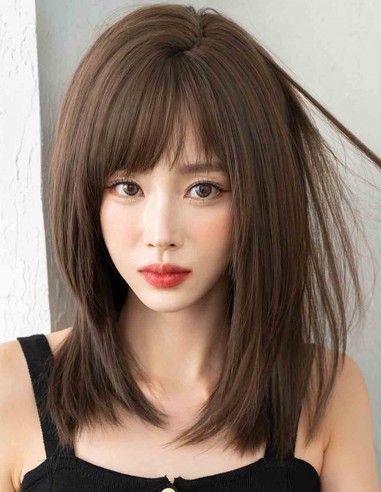 Peruca CLASSY Saten Ciocolatiu