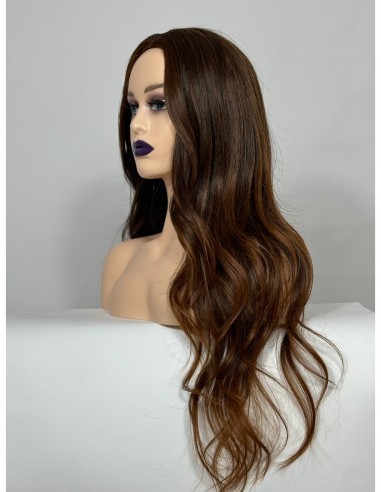Peruca MARUSIA Saten Ciocolatiu